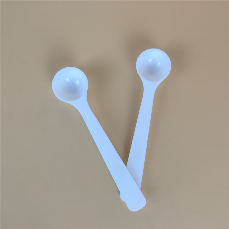 Factory spot 1g plastic spoon powder measuring spoon pp plastic measuring spoon 1g plastic measuring spoon