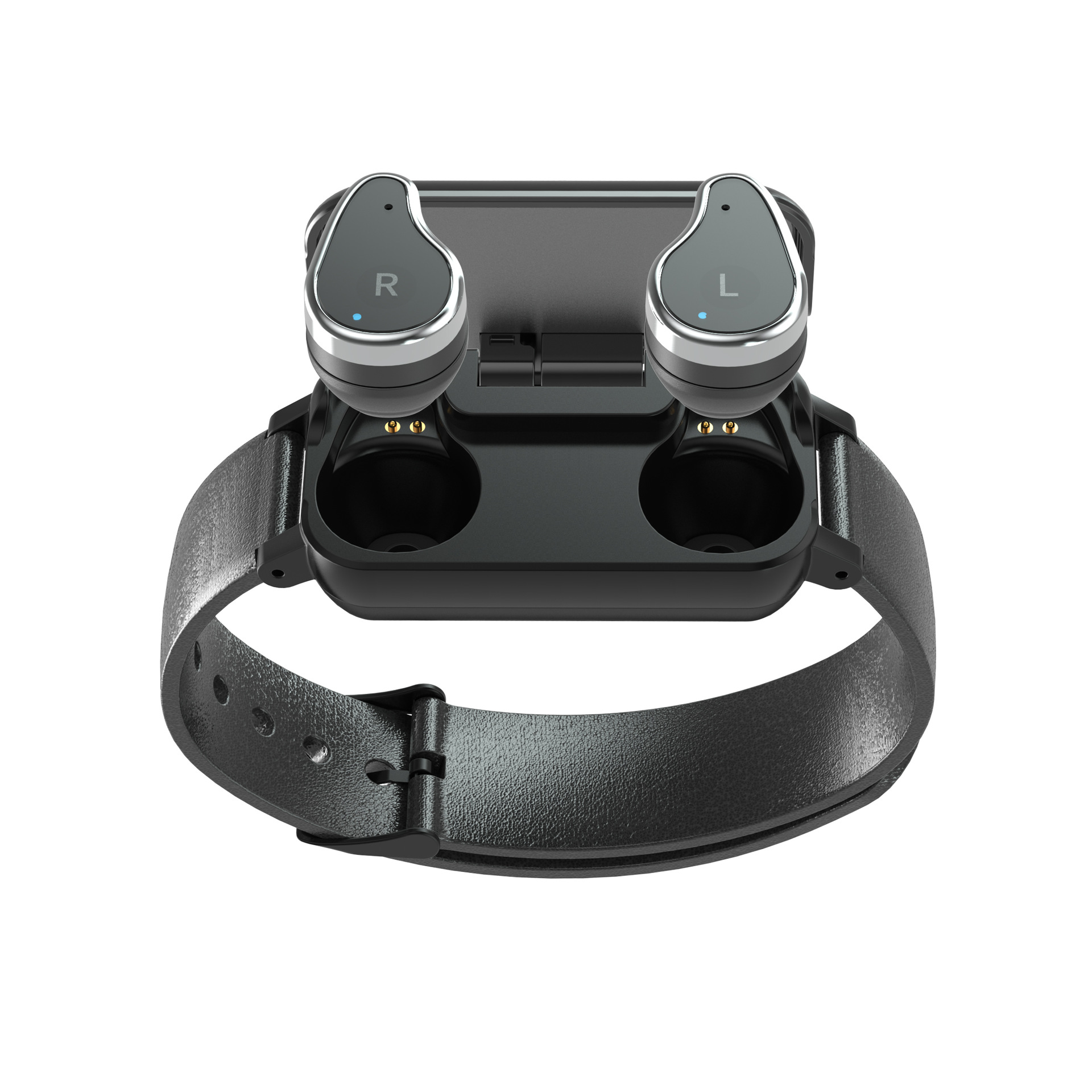 T89 smart bracelet headset TWS binaural call heart rate blood pressure measurement step movement message reminder