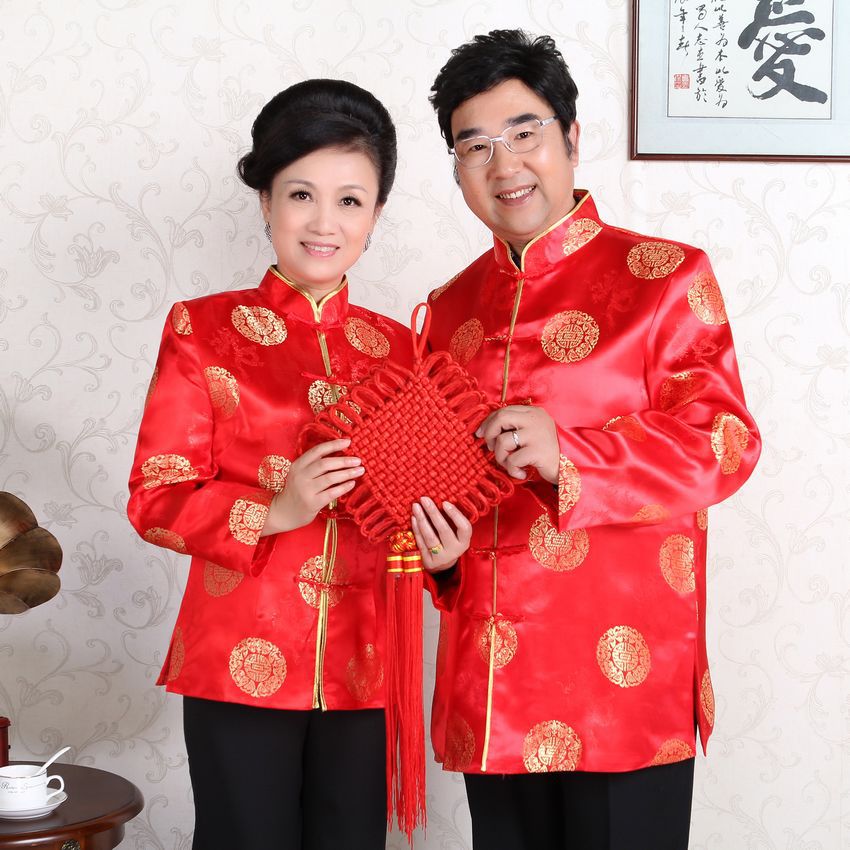 Wholesale middle-aged and elderly Tang costume MJ0001 sweethearts costume wedding costume costume
