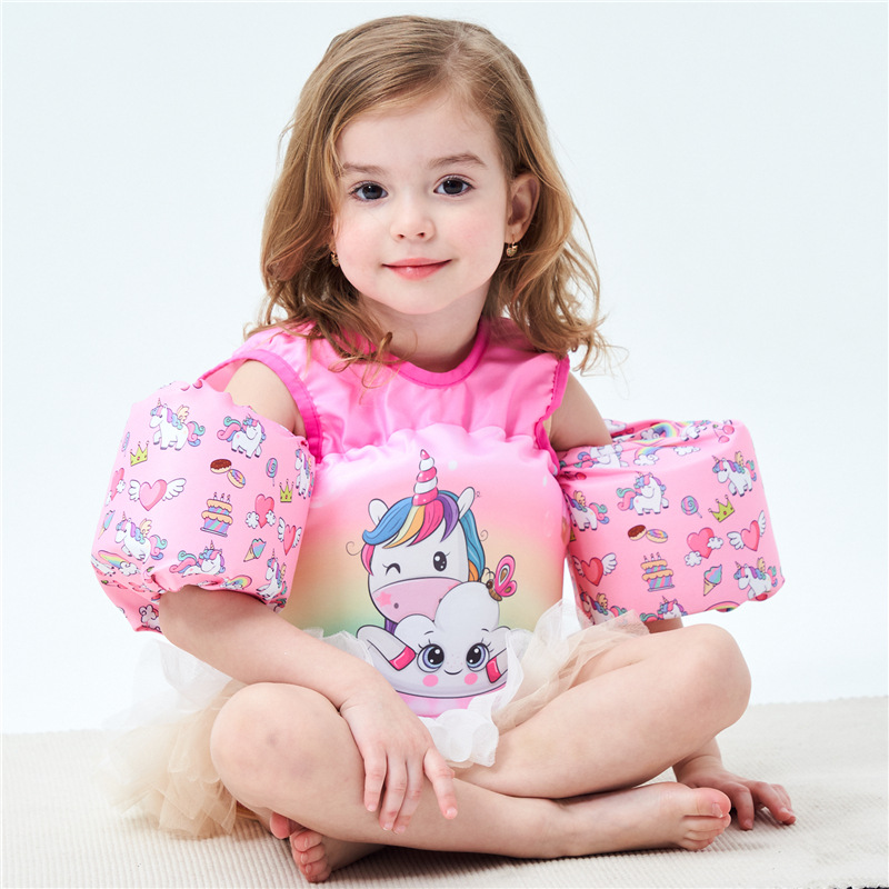Spot buoyancy vest children's life jacket swimsuit foam floating sleeve learning swimming sleeve arm ring water sleeve swimsuit