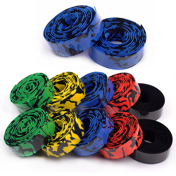 Bicycle handlebar strap road bike camouflage handlebar strap riding non-slip shock absorber handlebar anti-slip belt manufacturer