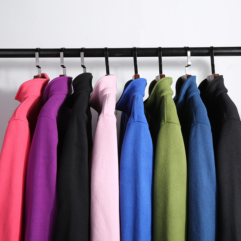 Outdoor fleece clothing men's and women's fleece autumn and winter breathable windproof cardigan jacket jacket warm liner