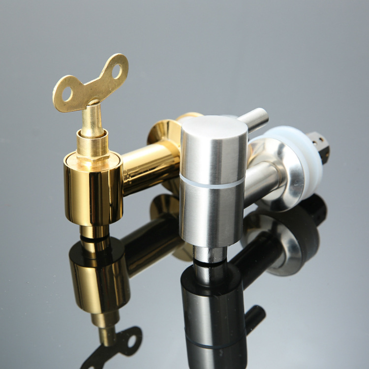 Bubble bottle faucet 304 stainless steel faucet ceramic bubble wine jar copper nozzle wine jar wine barrel valve switch