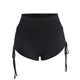 2023 Amazon AliExpress 17-color jacquard yoga shorts high waist lace-up bubble pants hip lifting sports shorts