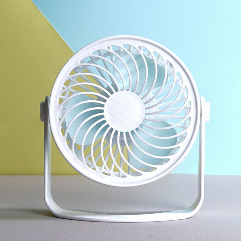 New usb iron mini fan dormitory student cartoon electric fan in Stock/6/8-inch one-piece delivery