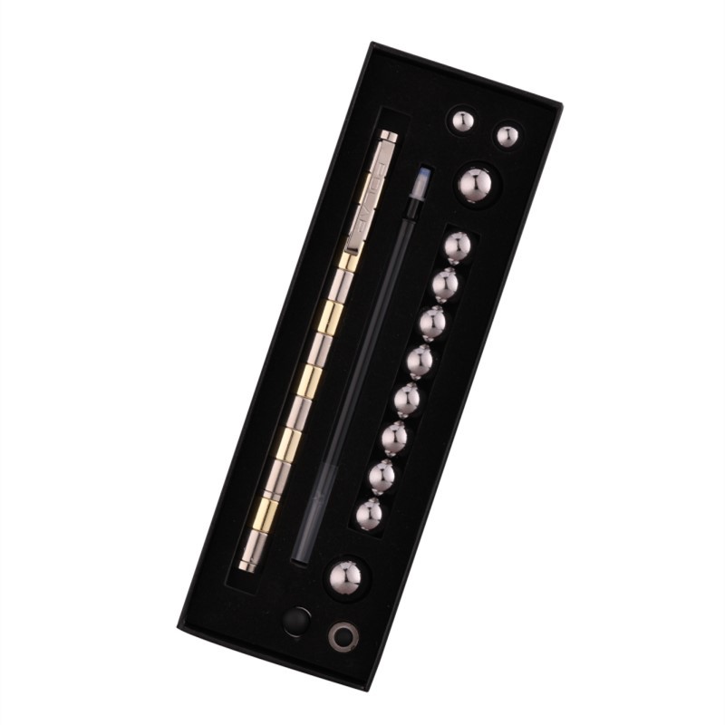 Factory wholesale magnetic pen magnetic pen fun magnet pen metal magnetic magnet water pen gift box