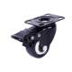 Double bearing 1.5-inch gold diamond universal wheel polyurethane Pu wheel movable caster wholesale furniture mute small wheel