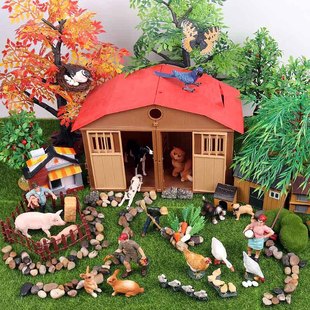 Building Tree Road Road Tree Landscape Tree Scene Ornaments Simulation Micro Landscape Plant Removable Fruit Tree Pear Tree Set