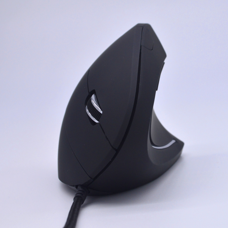 Factory spot vertical wireless mouse wholesale grip cross-border e-commerce creative left and right hand charging Optical Mouse