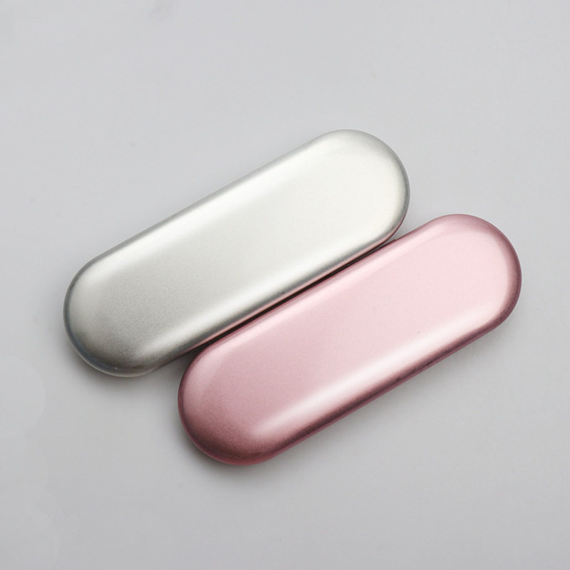 Exquisite tinplate eyelash tweezers storage box tweezers box planting grafting eyelash kit clip protection box