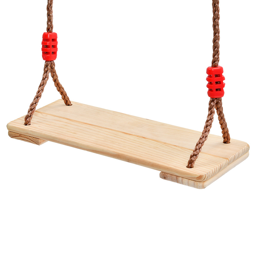 Red House Amazon indoor outdoor swing children's wooden swing medium pine two-board swing