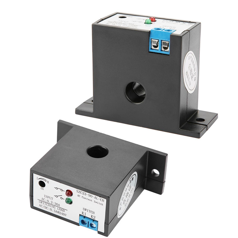 Small current mutual inductance switch ac 0-30A current isolation detection circuit protection SZC23-NO-AL-CH