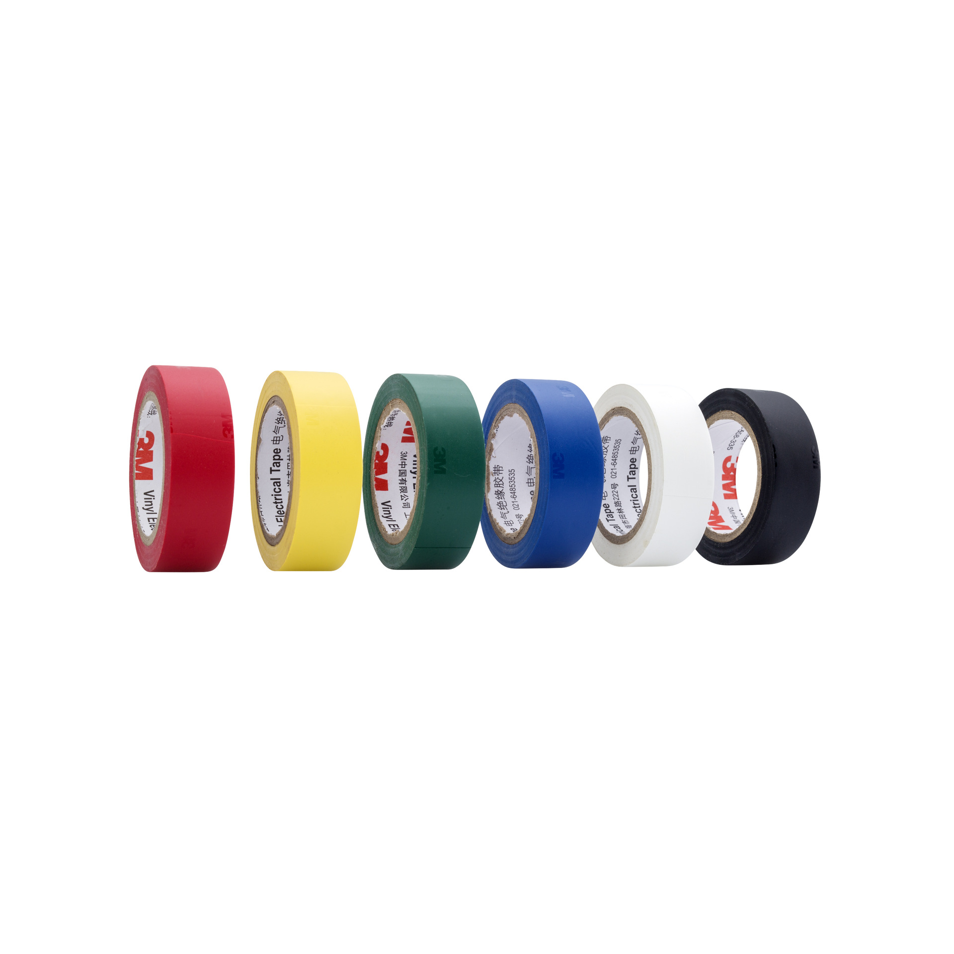 3m1500 lead-free Rohs electrical insulation tape flame retardant moisture-proof pvc black ul certification 1600 electrical tape