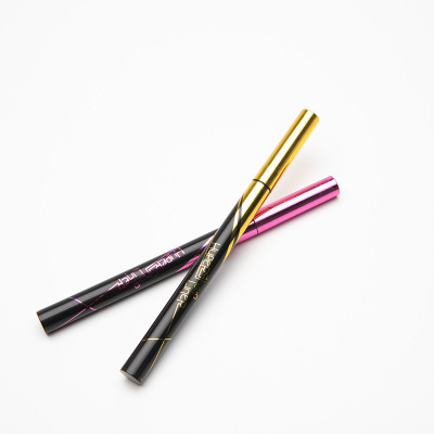 Factory direct small gold pen quick-drying eyeliner waterproof non-blooming eyeliner pen Eyeliner Liquid Pen makeup wholesale