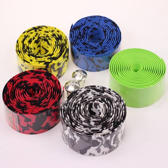 Bicycle handlebar strap road bike camouflage handlebar strap riding non-slip shock absorber handlebar anti-slip belt manufacturer