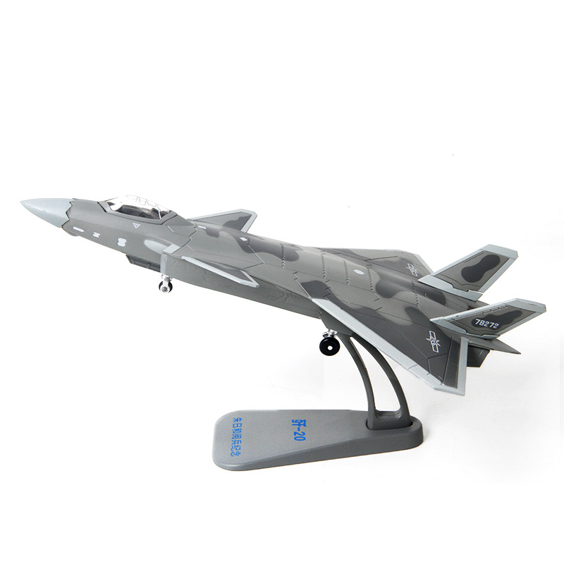 Terebo Terebo Air Force J-20 alloy aircraft model simulation J20 aircraft model decoration fighter military model