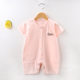 Baby Jumpsuit Short Sleeve Summer Newborn Hattie Class A Baby Climbing Jumpsuit Baby Clothes Wholesale Children's Wear