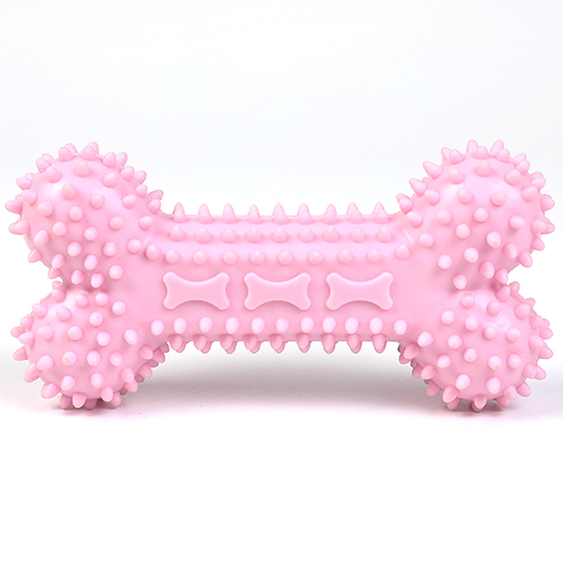 Pet toys wholesale TPR bone toys dog gnawing dog grinding teeth healthy teeth piercing shape