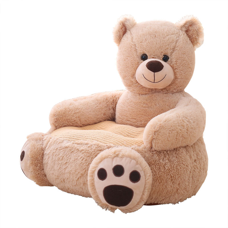 Wholesale teddy bear panda pet sofa cartoon toy lazy cute duck unicorn small sofa seat