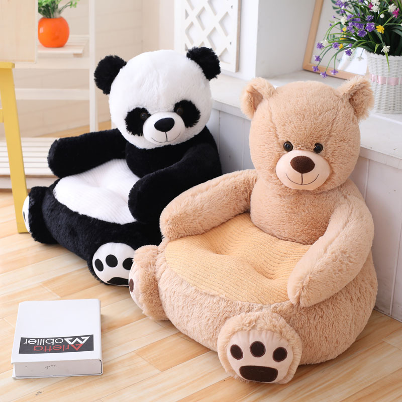 Wholesale teddy bear panda pet sofa cartoon toy lazy cute duck unicorn small sofa seat