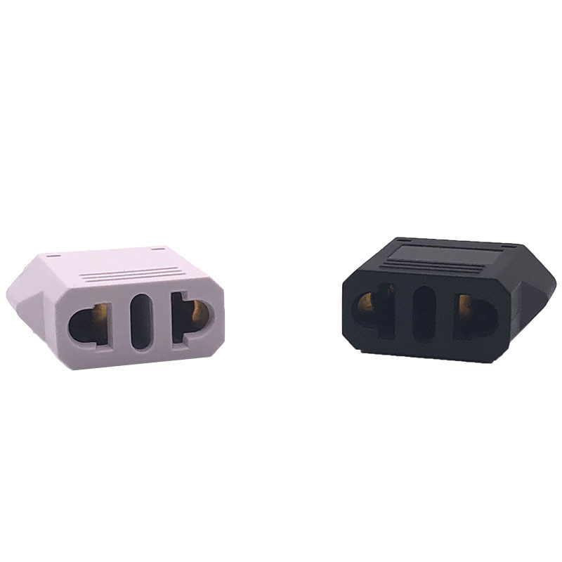 Cross-border pure copper European standard U.S. standard conversion plug European gauge U.S. gauge to U.S. gauge adapter power plug CE certification