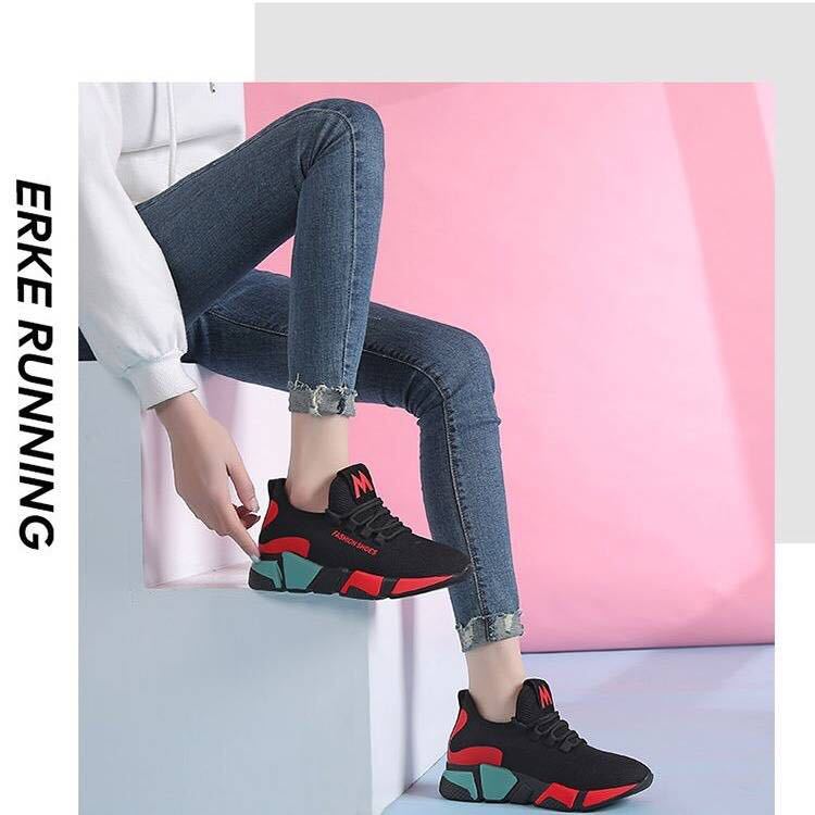 Manufacturers supply Spring and Autumn New Korean fashion women's shoes casual sports student shoes travel shoes