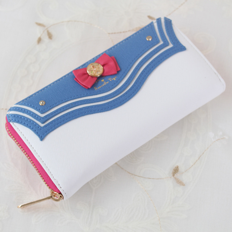 2023 Cross-border New Wallet Women's Clutch Bag Beautiful Girl Warrior Mobile Phone Korean-style Large Capacity Long Wallet