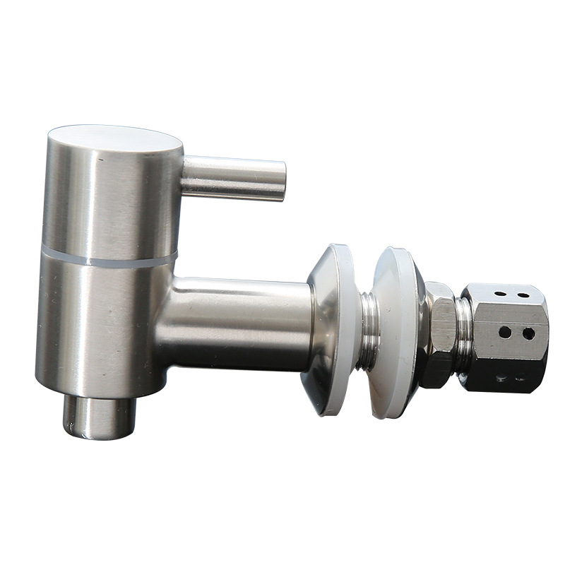 Bubble bottle faucet 304 stainless steel faucet ceramic bubble wine jar copper nozzle wine jar wine barrel valve switch