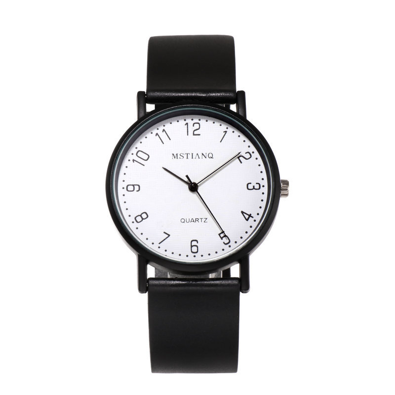 Popular Style Watch Female Student Korean Style Simple Fashionable Sports Casual Men's Atmospheric Retro College Style Couple's Watch