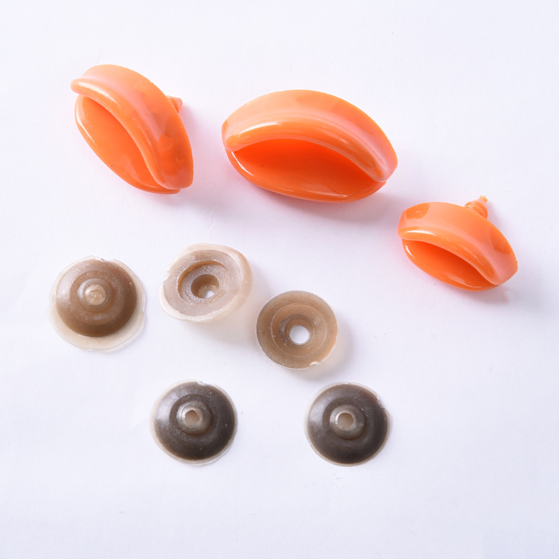 Cross-border Yellow Duck Mouth Material Yellow Duck Mouth Multi-specification Thread Duck Beak Thread Straight into Duck Beak