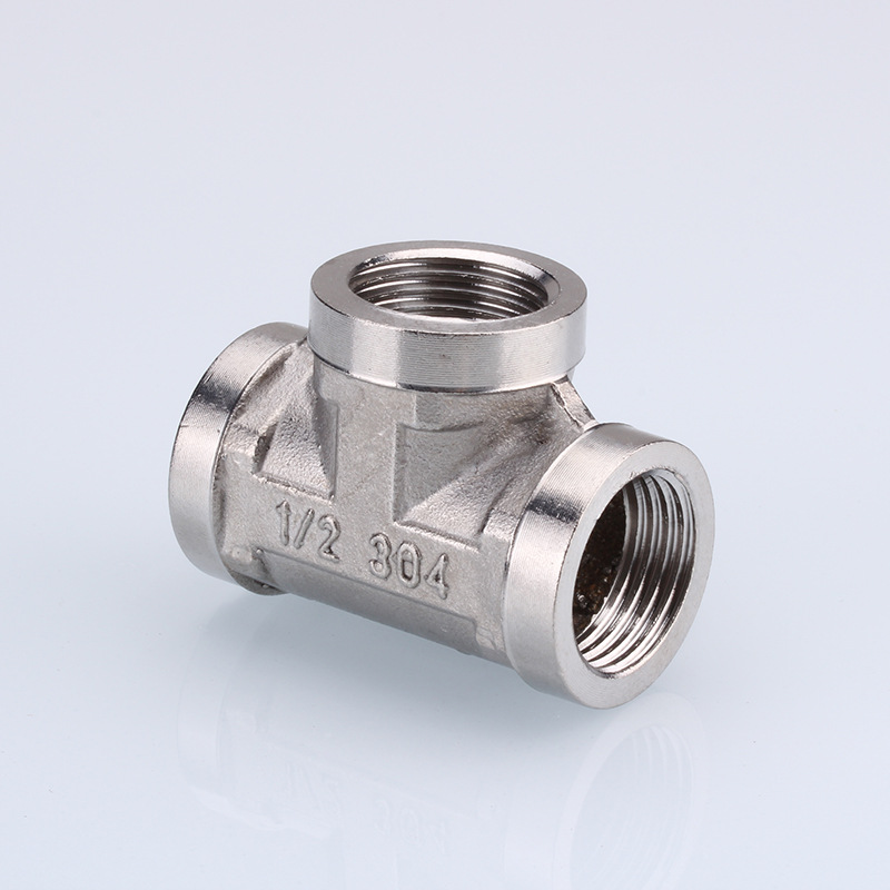 Stainless steel joint inner wire direct inner and outer wire to wire tee elbow 6 points to 4 points variable diameter plumbing pipe fittings