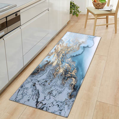 Marble carpet long floor mat stone pattern theme door mat cross-border supply wish Amazon ebay in stock delivery