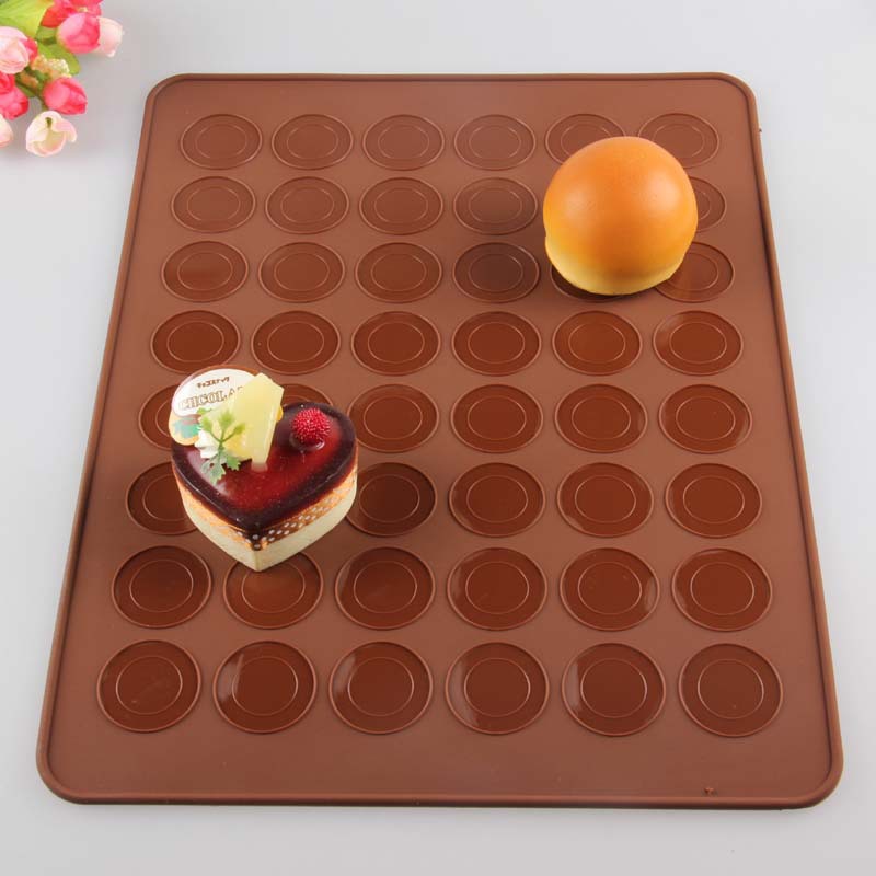 Sakka small Macaron decorating nozzle pot decorating device mold 48 holes 30 holes Macaron mat baking mat high temperature baking