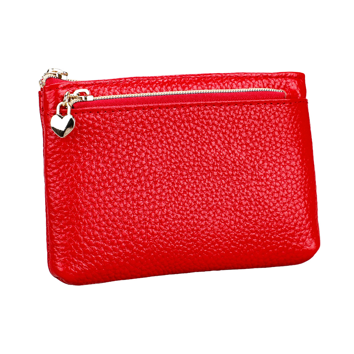 Factory direct Taobao new leather women's coin purse car key bag multi-functional compact women's clutch bag