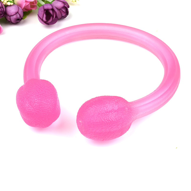 Silicone Tension Rope Fitness Yoga Stretch Belt Open Shoulder Exercise Arm Stretch Rope Belt