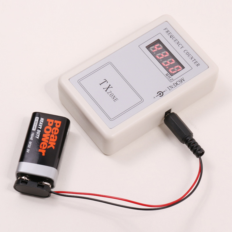 Car remote control frequency detector garage door rolling door signal is good or bad handheld tester frequency meter