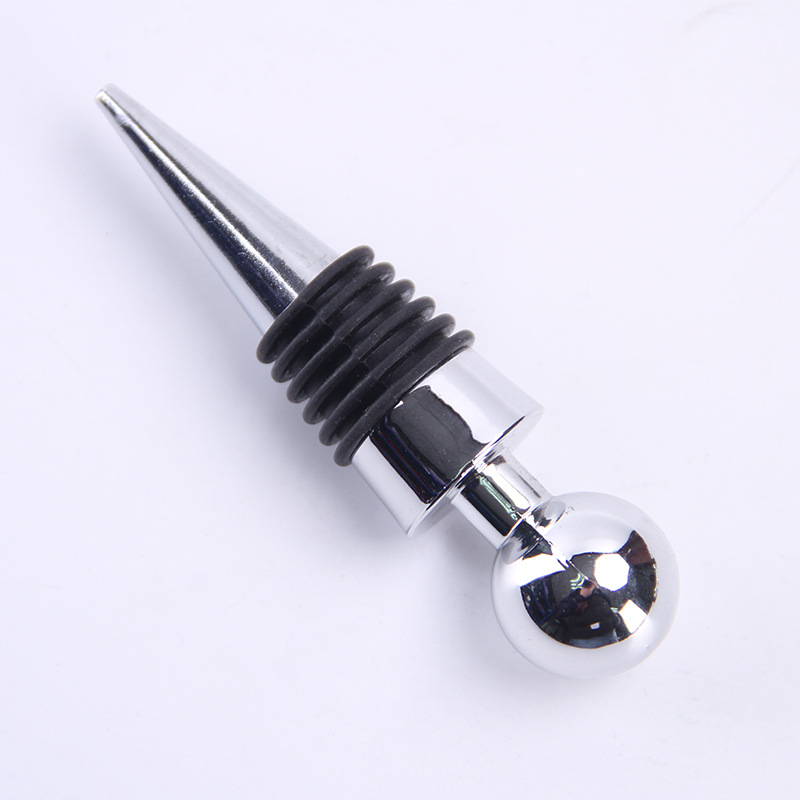 Explosions alloy round head love crown snowflake six silk wine stopper bottle stopper fresh stopper bottle stopper factory wholesale