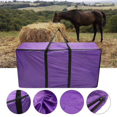 Hay dried straw bag storage bag horse feeding bag weed Hay bag handbag animal feeding storage bag