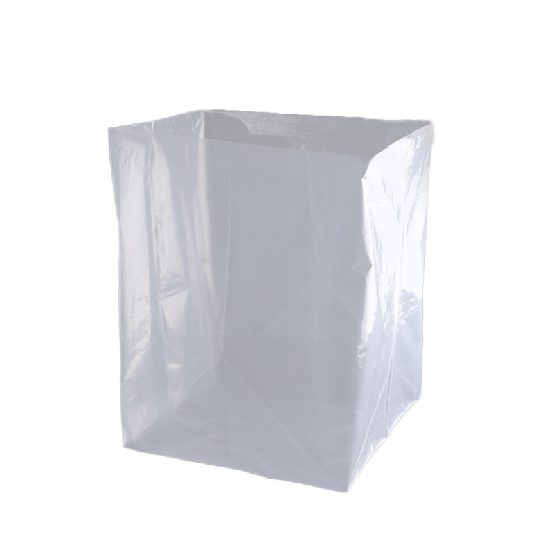 Square bag large pe flat transparent storage plastic bag machine clothing dustproof thick square bottom bag moisture-proof plastic bag