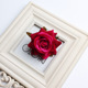 Small B deep Rose Red