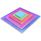 15*15cm Pearl paper 10 color 50 sheets