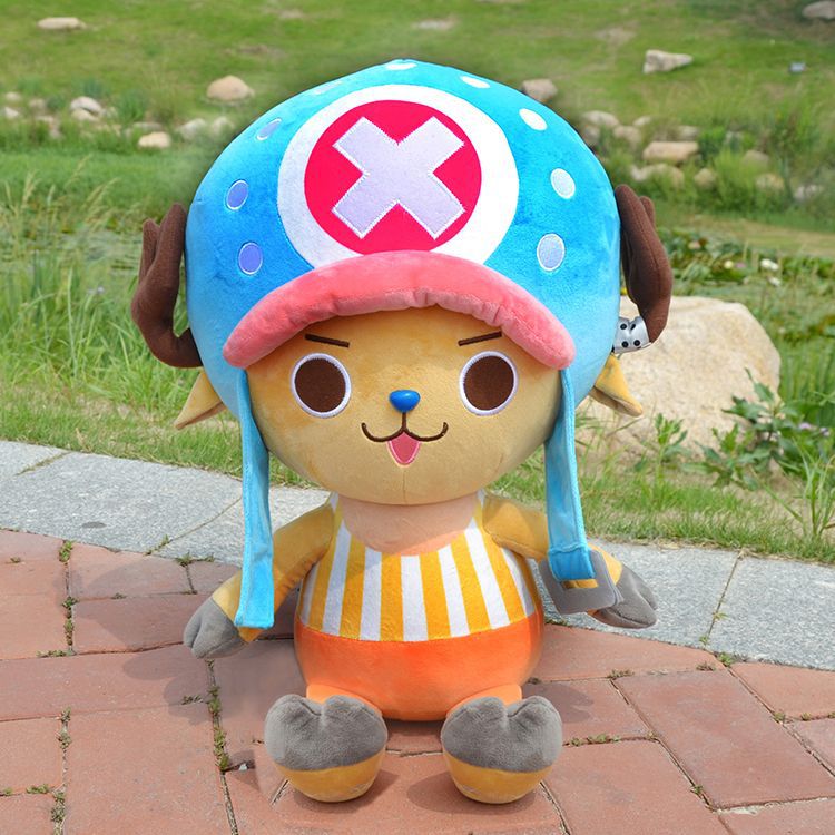 Genuine authorized cartoon classic Chopper doll plush toy One Piece cute cute doll