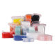 Plastic packaging bag cartoon printed self-sealing bag thickened small mini cute jewelry powder sealing pocket 100 pieces