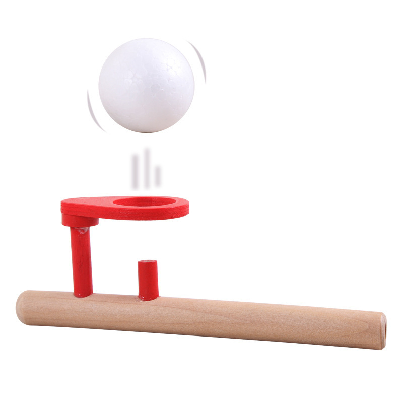 Wood Blow Music Suspension Ball Blow Magic Suspension Children's Intelligence Parent-Child Toys Mixed Batch on behalf of the hair stall