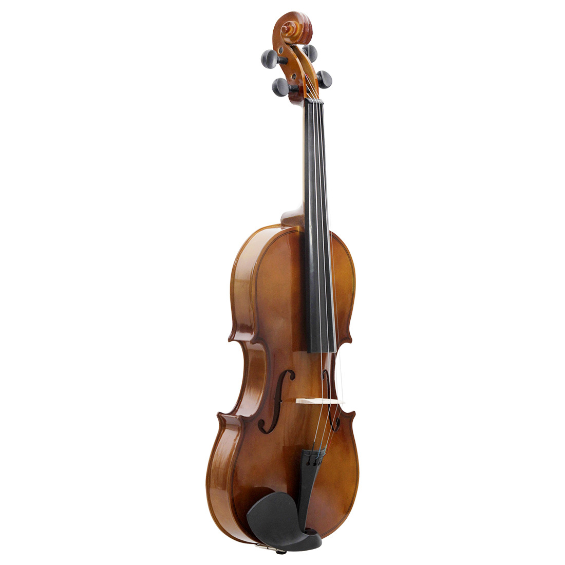 Wholesale Natural Color Violin Basswood Popularization Violin Beginner Practice AV-102 Violin Send Triangle Box