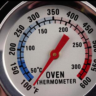 Baking tools stainless steel oven thermometer pedestal oven thermometer (50-300 degrees)