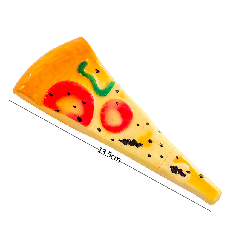 Creative Students Learn Stationery Simulation Pizza Ballpoint Pen Black Refill Hot Dog Bread Pen Funny Fun Stationery