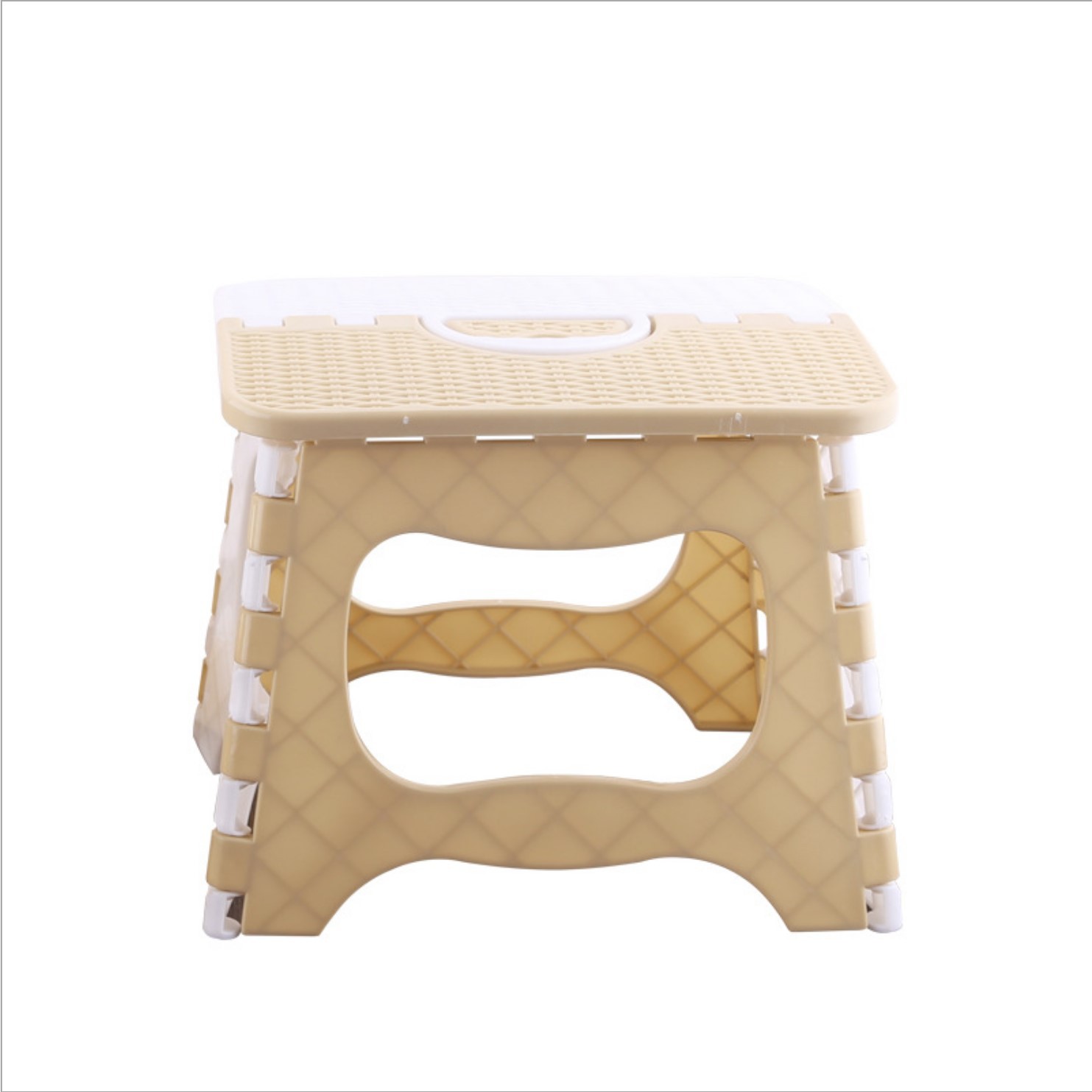 Household plastic folding stool outdoor portable small stool stool children adult thickened small bench