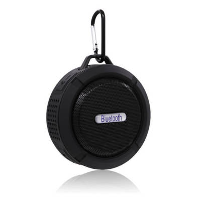 Stall supply foreign trade wireless portable card Bluetooth audio C6 gift bathroom waterproof large suction cup Bluetooth speaker