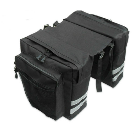 Bicycle rear rack bag mountain bike carrier bag tail single car rear double pack saddle bag wholesale car bag